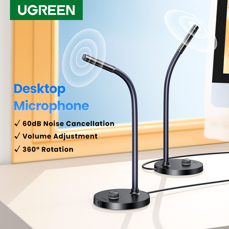 Streaming Mic Condenser - UGREEN-USB 마이크, 데스크탑 컴퓨터 PC 마이크,