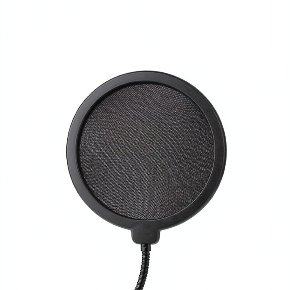 Pop Filter Streamer - 전문용 마이크 팝 필터, 이중 메시