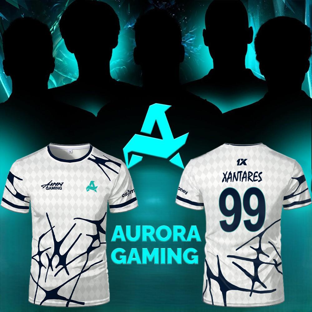 Esports Gaming Jersey - 전자 스포츠 팀 오로라 게임 저지