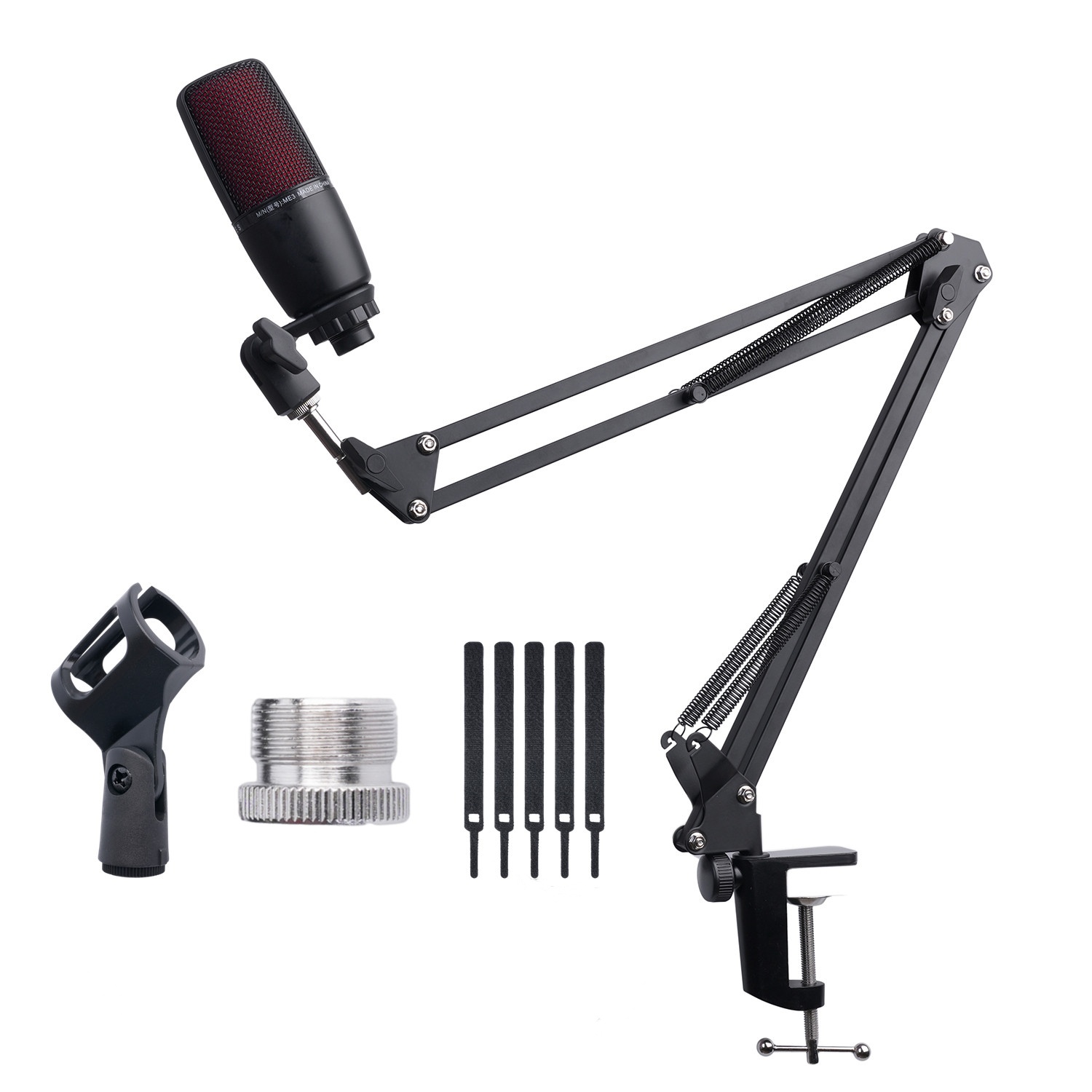 Microphone Arm Boom - 확장 가능한 녹음 마이크 홀더 서스펜션