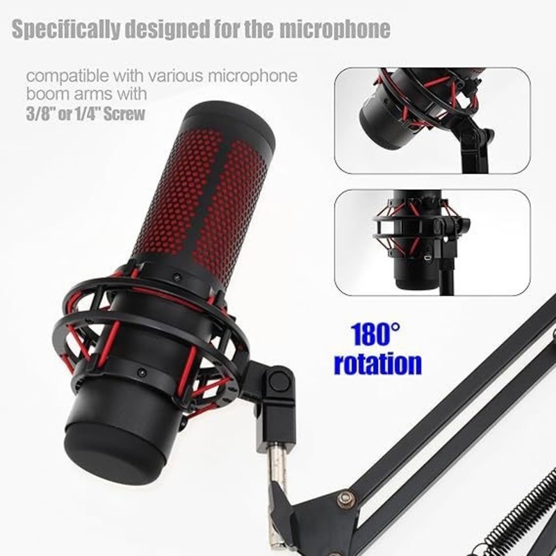 DT76 마이크 어댑터 HyperX QuadCast 마 - Microphone Arm Boom 리뷰 및 가격