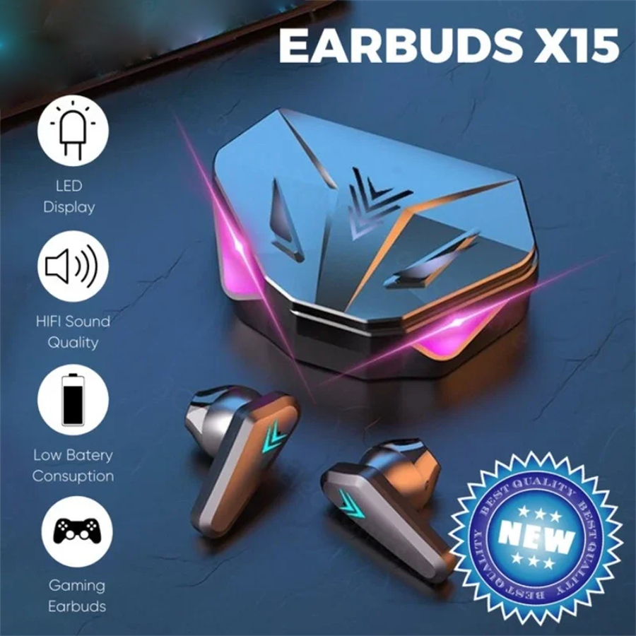 X15 TWS 무선 이어폰 블루투스 헤드폰, 65ms  - Esports Gaming Headset 리뷰 및 가격
