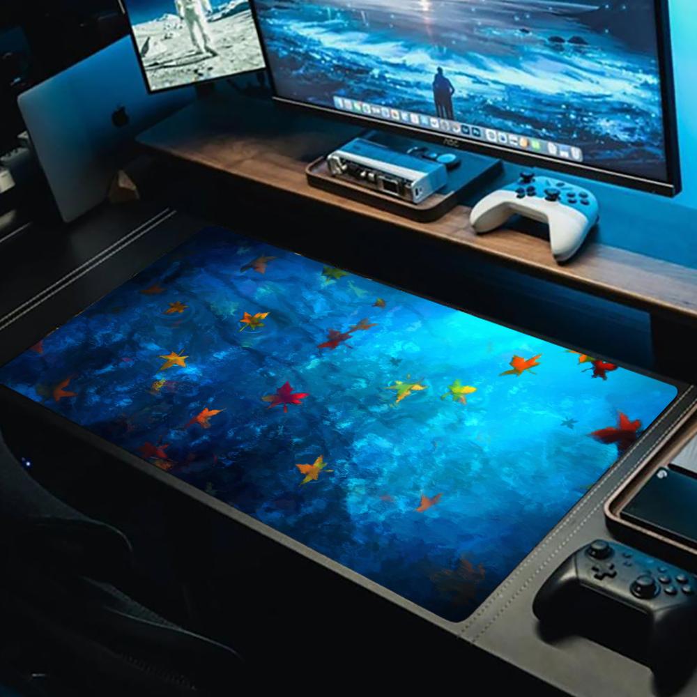 블루 메이플 리프 마우스 패드 e스포츠 오피스 노트북  - Esports Gaming Laptop 리뷰 및 가격