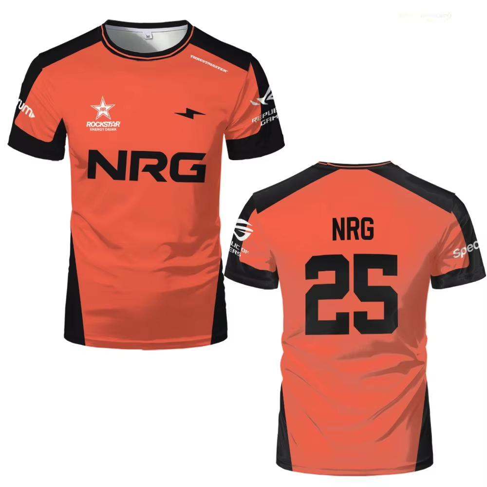 새로운 핫 판매 NRG e스포츠 서지 저지 챔피언스 파 - Esports Gaming Jersey 리뷰 및 가격