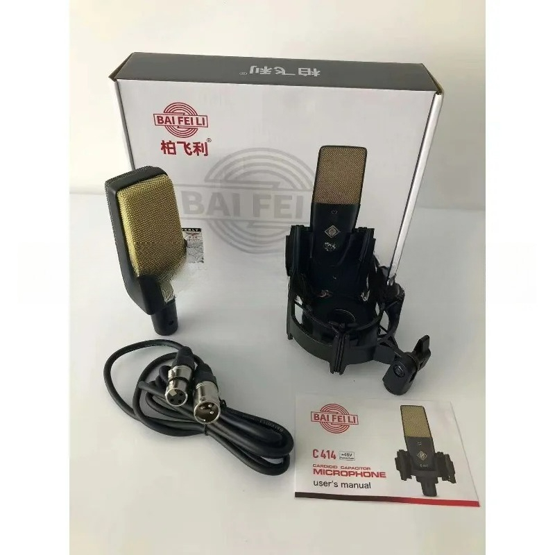 C414 프로페셔널 콘덴서 마이크, 34mm 대형 다이 - Streaming Mic Condenser 리뷰 및 가격