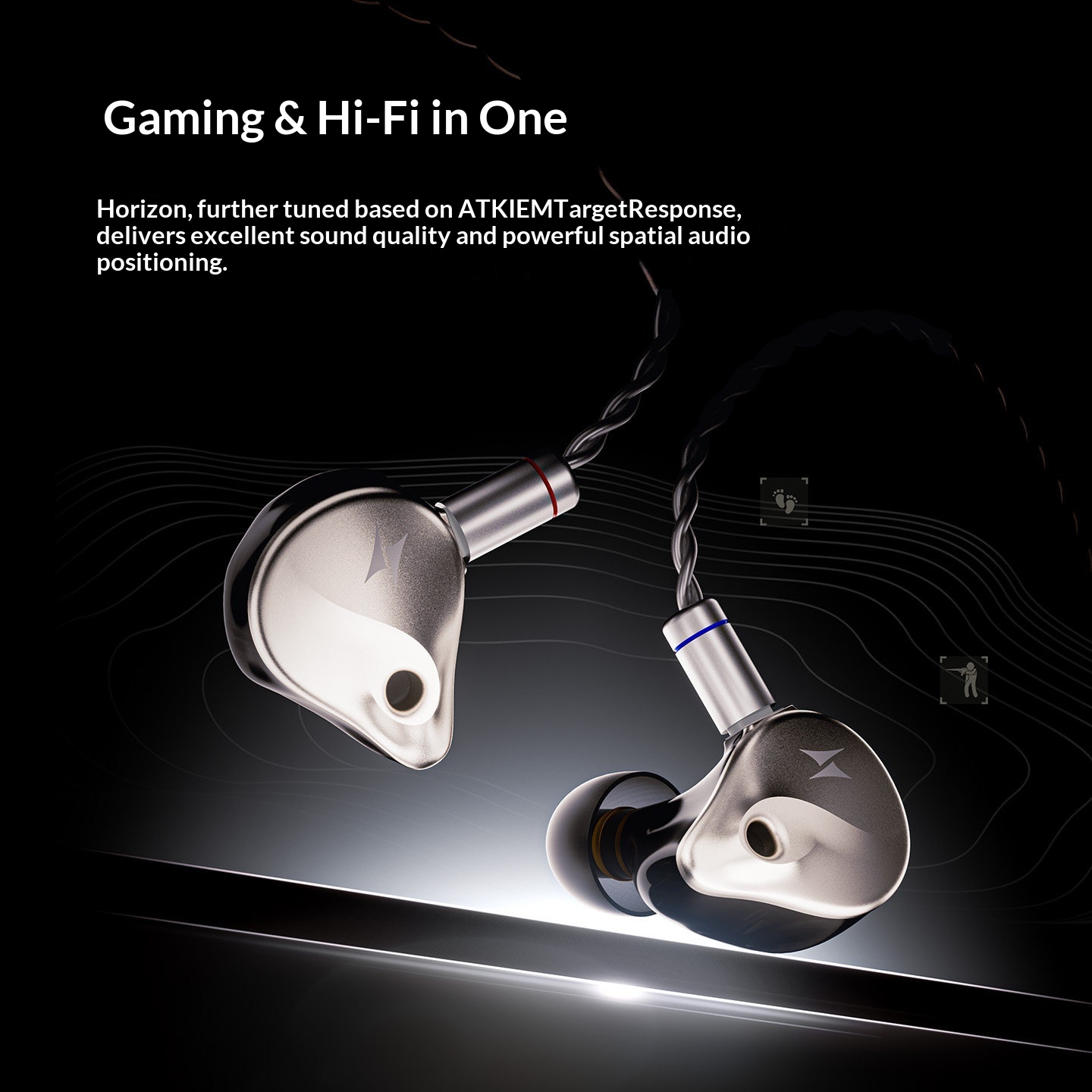 ATK Horizon 유선 인이어 게이밍 이어폰 HIF - Esports Gaming Headset 리뷰 및 가격